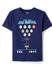 Boys Easter Video Game Graphic Tee
