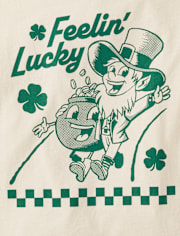 Boys St. Patrick's Day Feelin' Lucky Graphic Tee