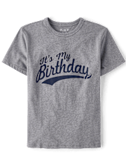 Boys It's My Birthday Graphic Tee
