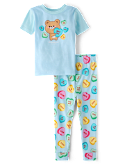 Baby And Toddler Sweethearts® Bear Snug Fit Cotton Pajamas