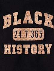Baby And Toddler BoysBlack History Graphic Tee