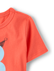 Baby And Toddler Boys 3 Birthday Graphic Tee