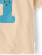 Baby And Toddler Boys 1 Birthday Graphic Tee