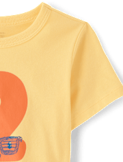 Baby And Toddler Boys 2 Birthday Graphic Tee
