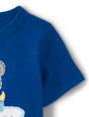 Baby And Toddler Boys Birthday Monster Truck Graphic Tee