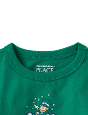 Baby And Toddler Boys St. Patrick's Day Truck Graphic Tee