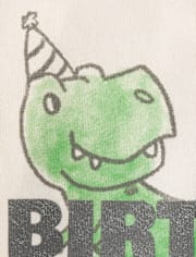 Baby And Toddler Boys Birthday Dude Graphic Tee