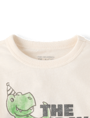 Baby And Toddler Boys Birthday Dude Graphic Tee