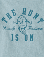 Baby And Toddler Boys Matching Family Easter The Hunt Is On Graphic Tee