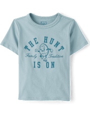 Baby And Toddler Boys Matching Family Easter The Hunt Is On Graphic Tee