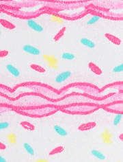 Girls Birthday Cake Graphic Tee