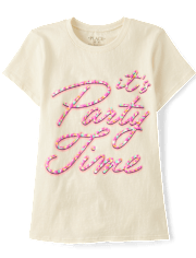 T-shirt graphique « Fête entre filles »
