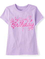 Girls It's My Birthday Graphic Tee