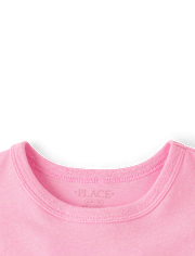 Girls St. Patrick's Day Happy Face Front And Back Oversized Graphic Tee