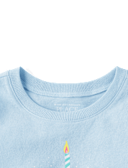 Baby And Toddler Girls Birthday Cake Graphic Tee