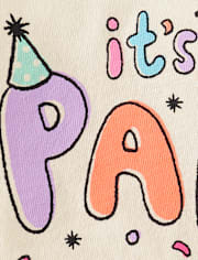 T-shirt graphique d'anniversaire pour bébés et petites filles