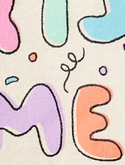 T-shirt graphique d'anniversaire pour bébés et petites filles