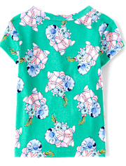 Baby And Toddler Girls Stitch™ Snug Fit Cotton Pajamas