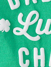 Baby And Toddler Girls St. Patrick's Day Daddy's Lucky Charm Graphic Tee