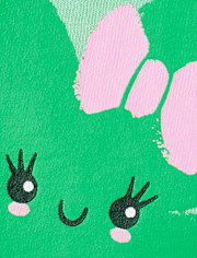 Baby And Toddler Girls St. Patrick's Day Cute Clover Graphic Tee