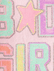 Baby And Toddler Girls B-Day Girlie Graphic Tee