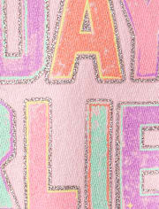 Baby And Toddler Girls B-Day Girlie Graphic Tee