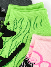 Baby And Toddler Girls Wickedâ¢ Ankle Socks 6-Pack