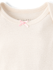 Baby Girls Bow Bodysuit 5-Pack