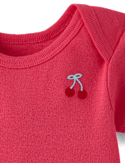 Baby Girls Cherry Bodysuit 5-Pack