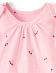 Baby Girls Cherry Bodysuit 5-Pack