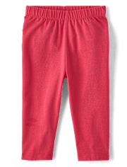 Baby Girls Gingham Ruffle Leggings 2-Pack