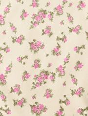 Baby Girls Floral Bib And Burp Cloth 6-Piece Set