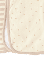 Baby Star Bib And Burp Cloth 6-Piece Set