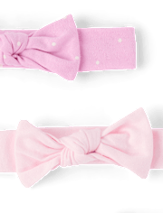 Baby Girls Floral Headwrap And Mittens 6-Pack