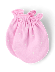 Baby Girls Floral Headwrap And Mittens 6-Pack