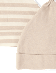 Baby Star Hat And Mittens 6-Piece Set