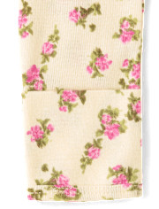 Baby Girls Floral Sleeper Gown