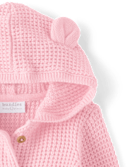 Baby Girls Bear Cardigan