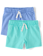 Baby Boys Shorts 2-Pack