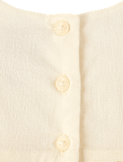 Baby Girls Eyelet Flutter Dress