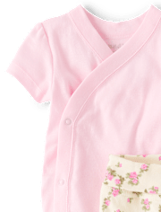 Baby Girls Floral 2-Piece Outfit Set