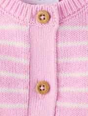 Baby Girls Striped 2-Piece Outfit Set