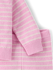 Baby Girls Striped 2-Piece Outfit Set