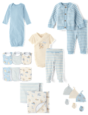 Baby Boys Striped 2-Piece Outfit Set