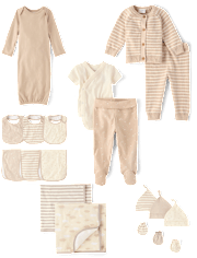 Baby Striped 2-Piece Outfit Set