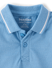 Baby Boys Tipping Polo Romper