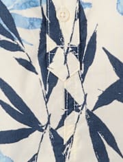 Baby Boys Tropical Romper 2-Piece Outfit Set