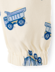 Baby Boys Construction Vehicle Jogger Pants 2-Pack