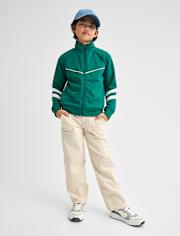 Boys Loose Barrel Jeans