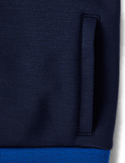 Kids Contrast Scuba Track Jacket